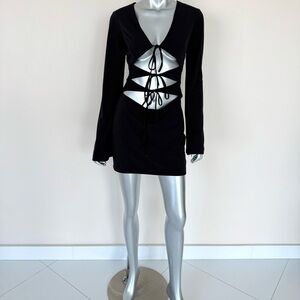 Zara women black dress size M